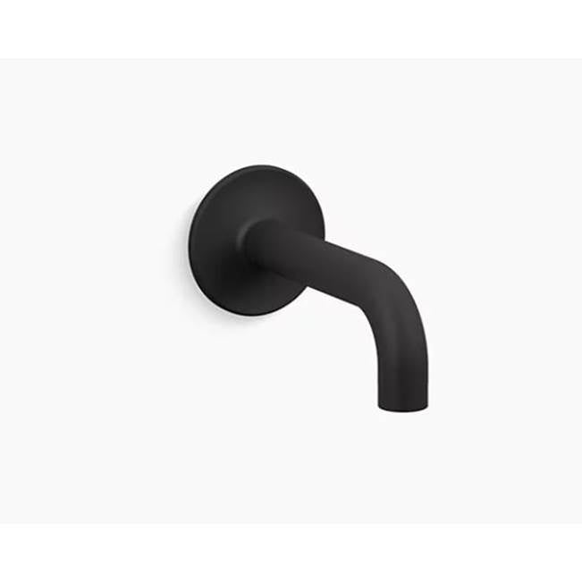 Kohler - Purist Wall-mount bath spout - Matte Black
