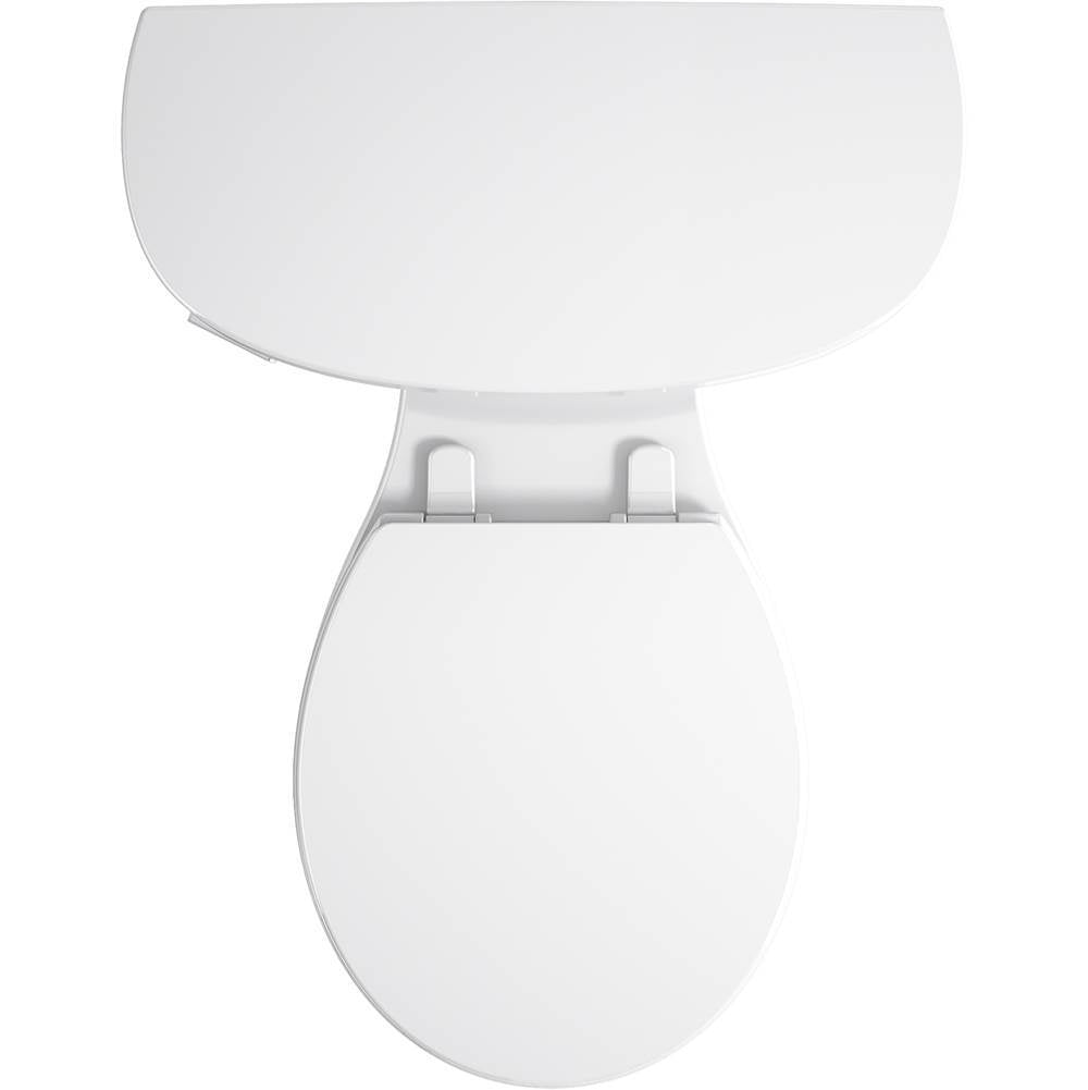 KingstonE Two-piece round-front toilet, 1.28 gpf