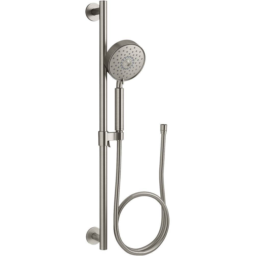 Kohler - Purist 30'' four-function handshower kit, 2.5 gpm - Vibrant Brushed Nickel