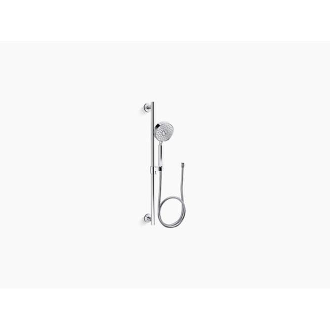 Kohler - Purist 30'' four-function handshower kit, 2.5 gpm - Polished Chrome