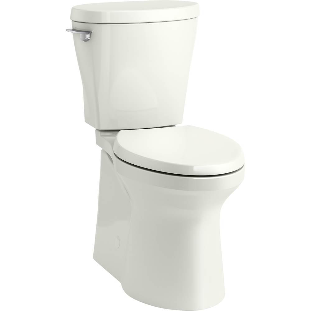 Betello ContinuousClean XT two-piece elongated toilet with skirted trapway, 1.28 gpf