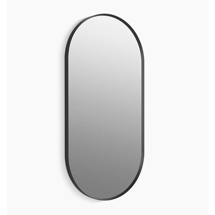 Kohler - Essential 20'' x 40'' capsule framed mirror - Matte Black