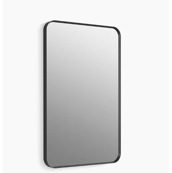 Kohler - Essential 22'' x 34'' rectangular framed mirror - Matte Black
