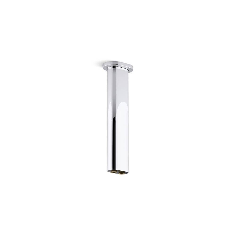 Kohler - Statement 10'' ceiling-mount two-function rainhead arm and flange - Polished Chrome
