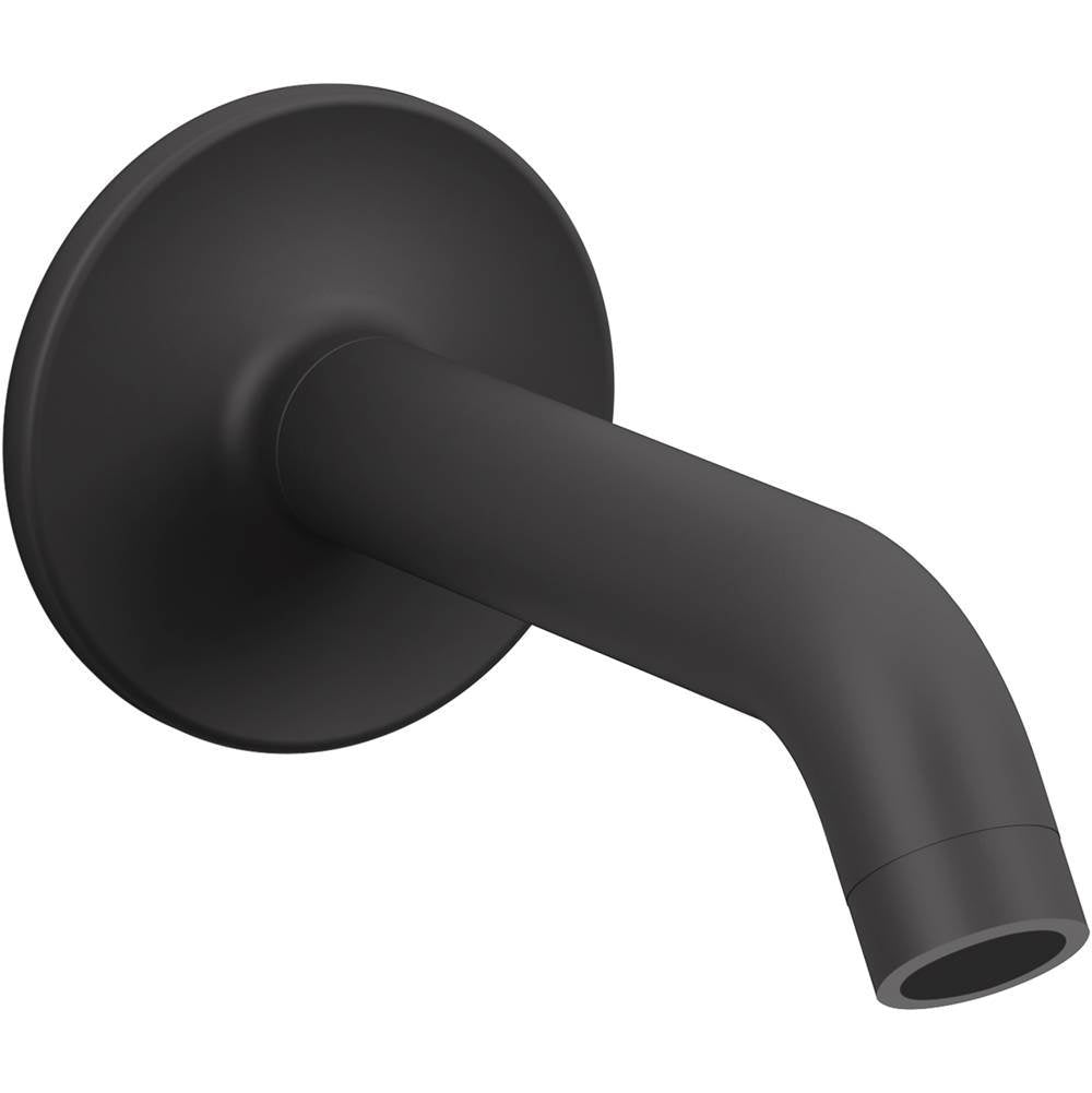 Kohler - Purist Wall-mount bath spout - Matte Black