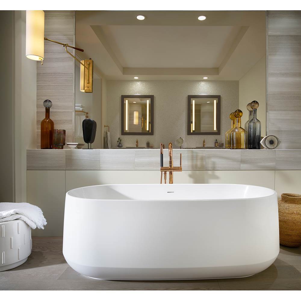Ceric 60'' x 29'' freestanding bath