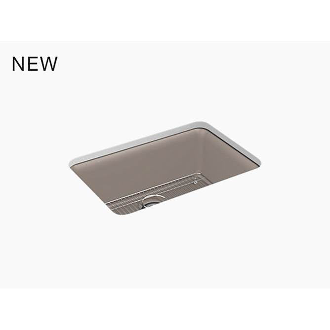 Kohler - Cairn 27-1/2'' undermount single-bowl kitchen sink - Matte Taupe