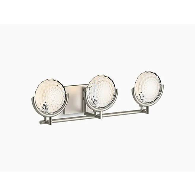 Kohler - Arendela Three-light sconce - Brushed Nickel