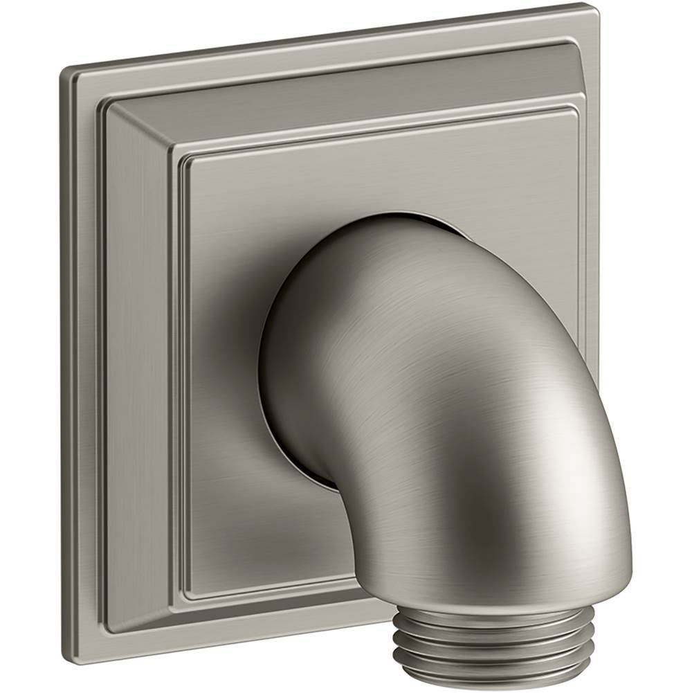 Kohler - Memoirs Stately Wall-mount supply elbow with check valve - Vibrant Brushed Nickel