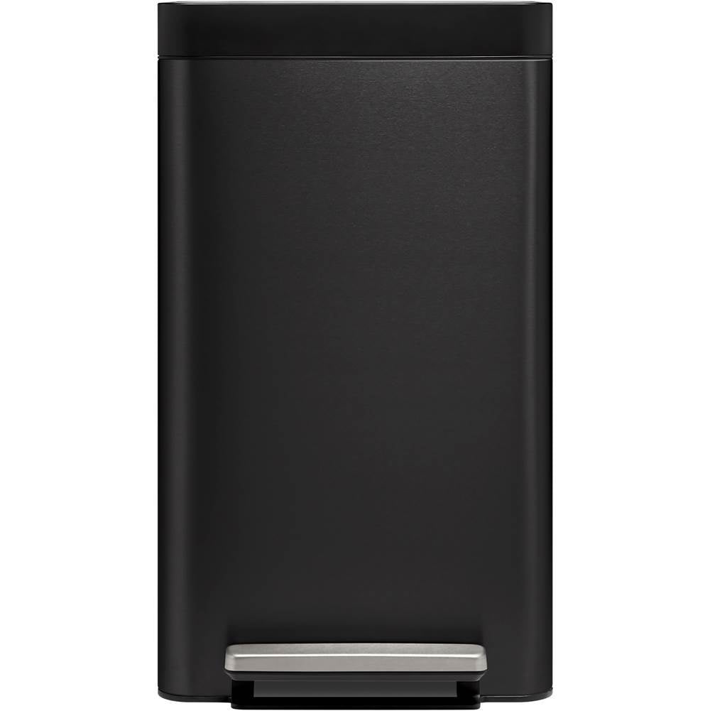 8-gallon loft stainless steel step trash can