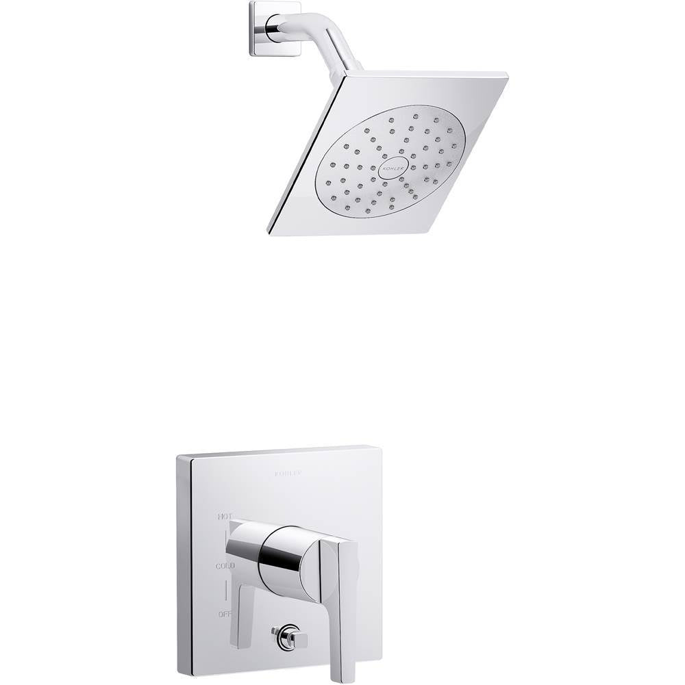 Kohler - Honesty Rite-Temp shower trim kit, 1.75 gpm - Polished Chrome