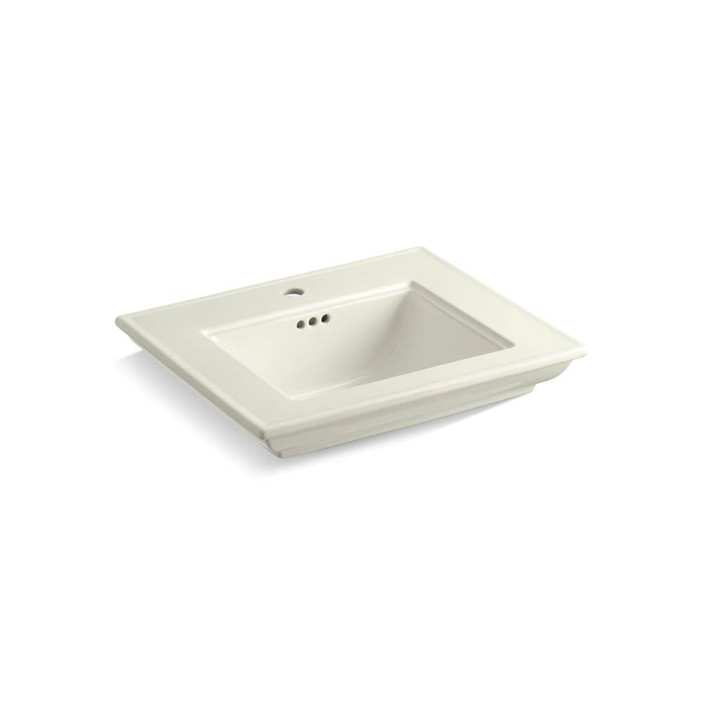 Kohler - Memoirs Stately 25'' pedestal/console table bathroom sink - Biscuit