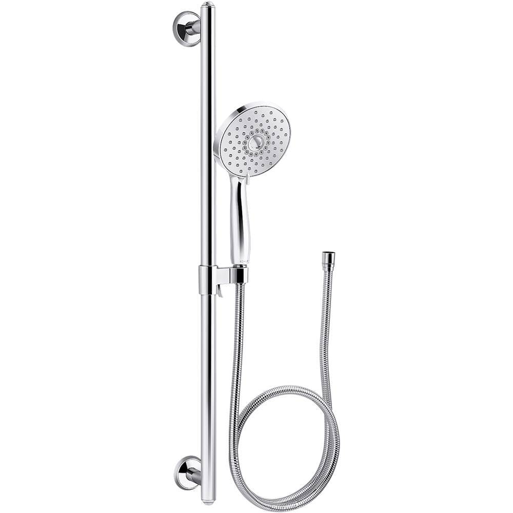 Kohler - Fort1/2 30'' four-function handshower kit, 2.5 gpm - Polished Chrome