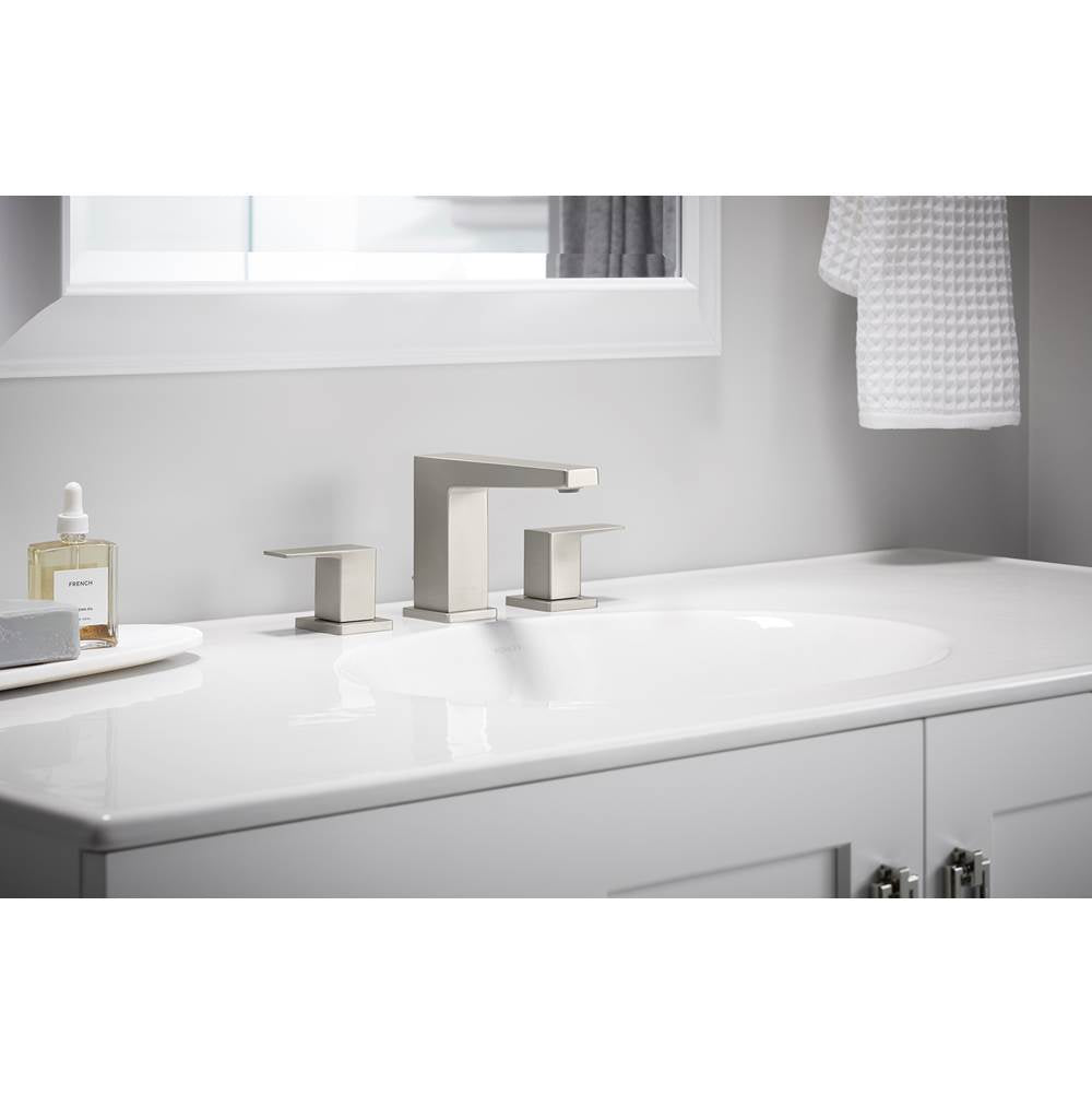 Honesty Widespread bathroom sink faucet, 1.2 gpm