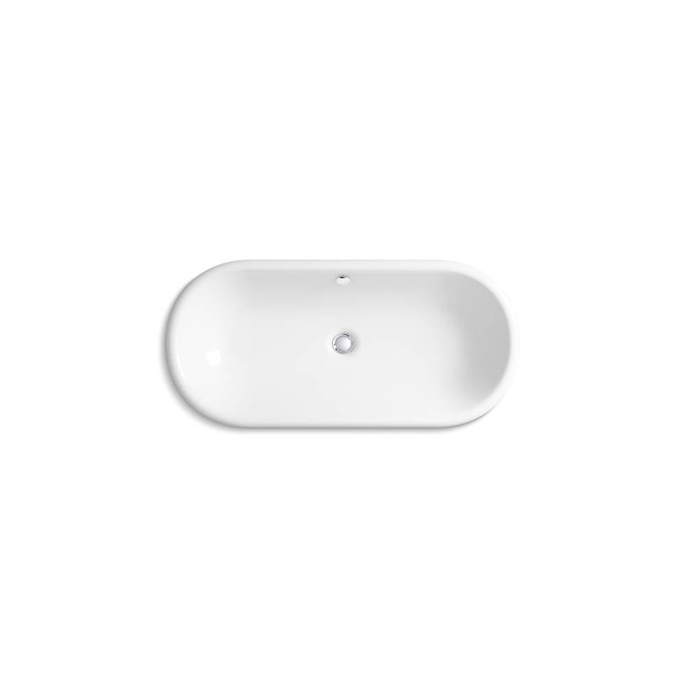 Iron Plains 33'' oval drop-in/undermount bathroom sink