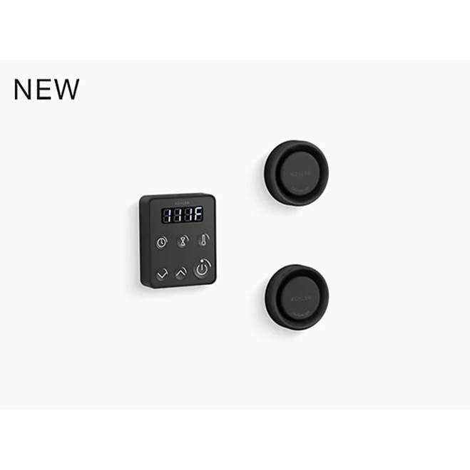 Kohler - Invigoration Series Tandem steam generator control kit - Matte Black