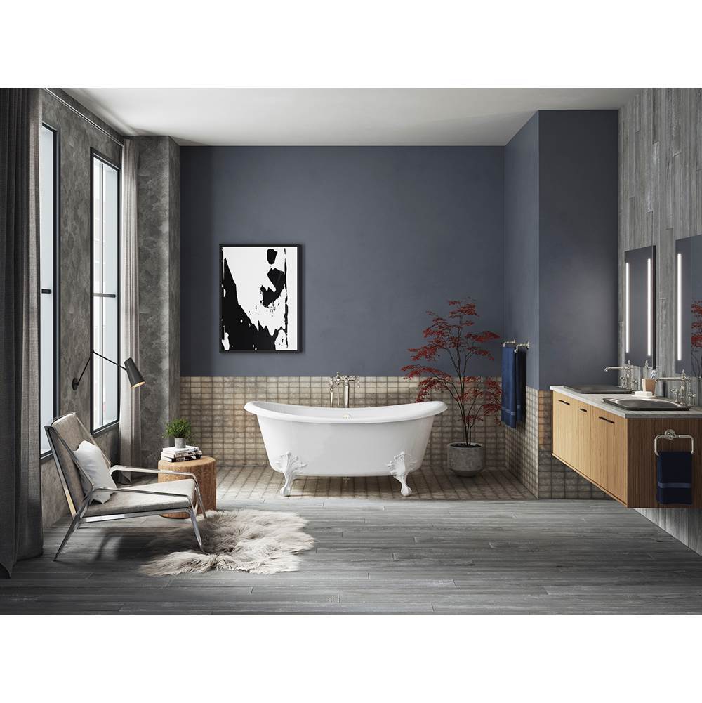 ArtifactsE 66-1/4'' x 32-1/2'' freestanding bath