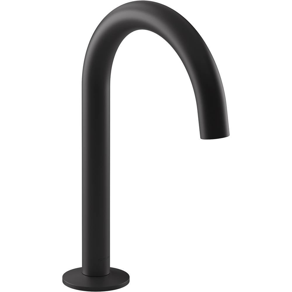 Kohler - Components Bathroom sink faucet spout with Tube design, 1.2 gpm - Matte Black