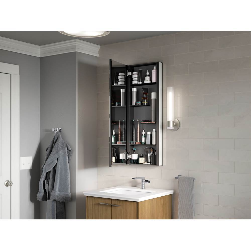 Maxstow 15'' W x 40'' H medicine cabinet