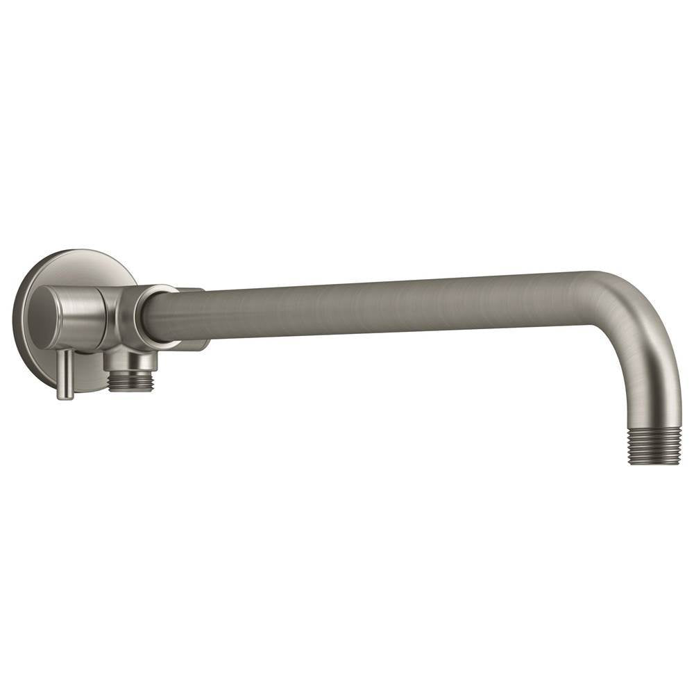 Kohler - Wall-mount arm for rainhead/showerhead and handshower with 2-way diverter - Vibrant Brushed Nickel