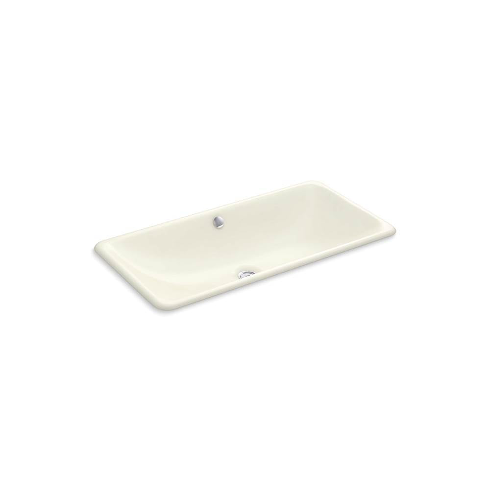 Kohler - Iron Plains 30'' rectangular drop-in/undermount bathroom sink - Biscuit