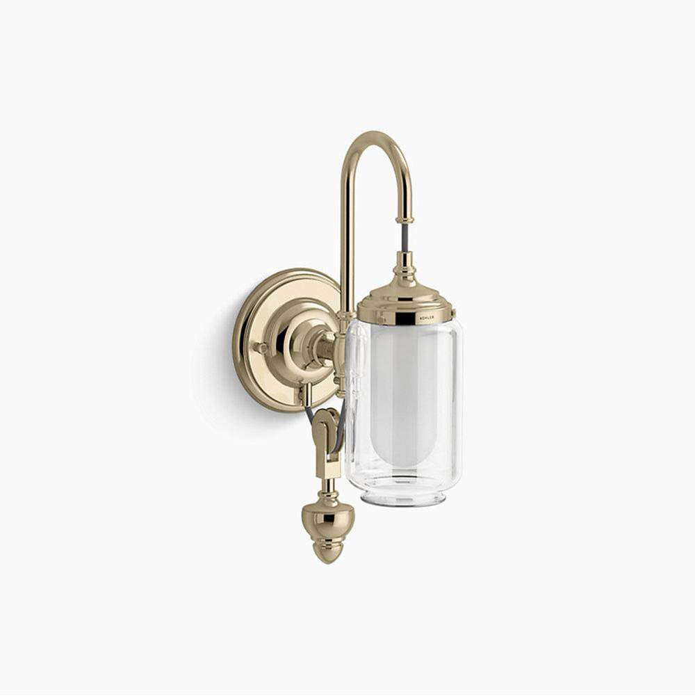 Kohler - Artifacts One-light adjustable sconce - French Gold