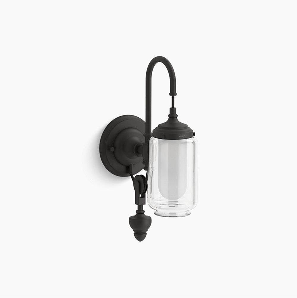 Kohler - Artifacts One-light adjustable sconce - Matte Black