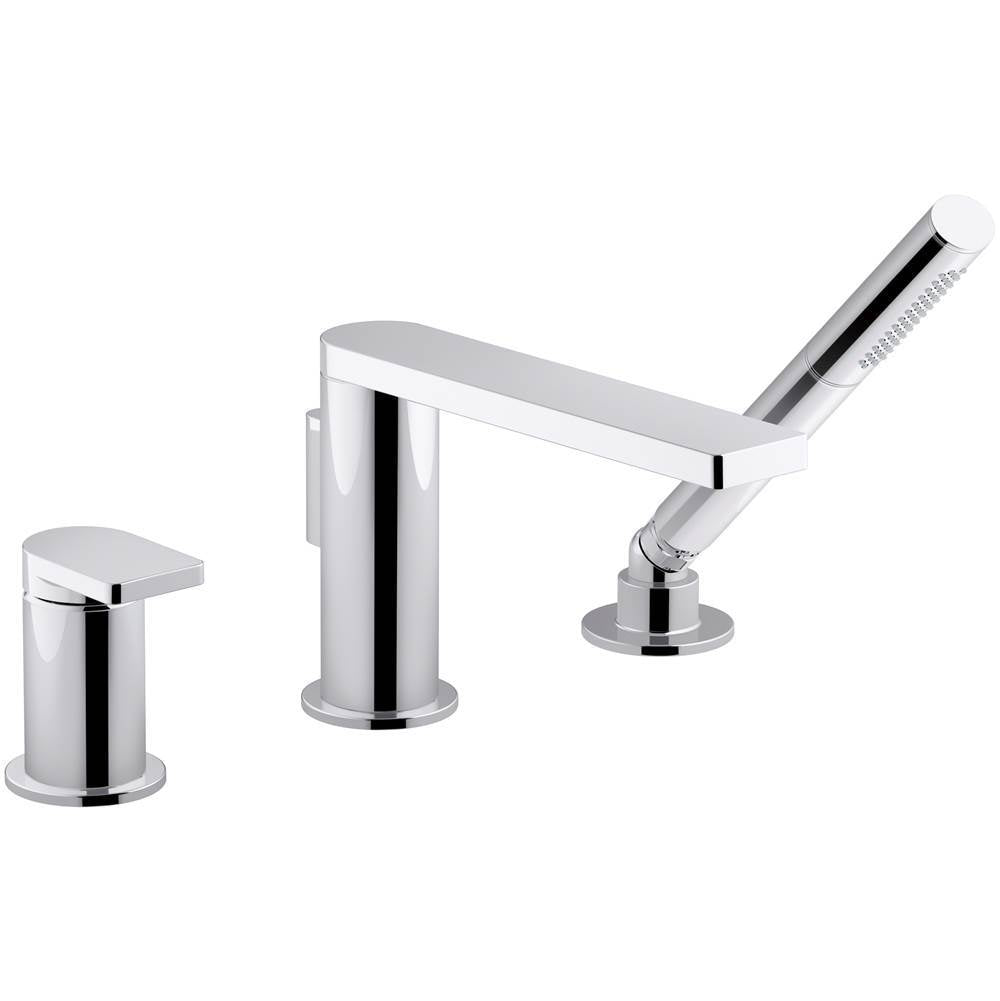Kohler - Composed Deck-mount bath faucet with handshower - Polished Chrome