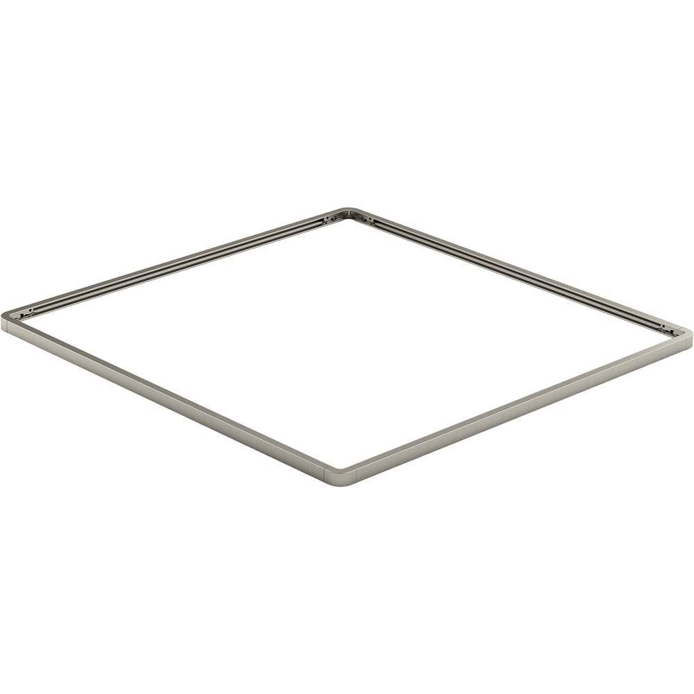 Kohler - Real Rain Overhead panel trim - Vibrant Brushed Nickel