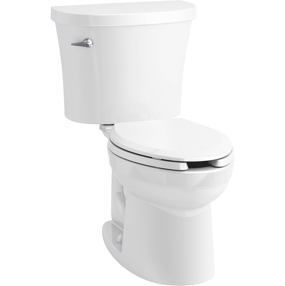 Kohler - KingstonE Two-piece elongated toilet, 1.28 gpf - White
