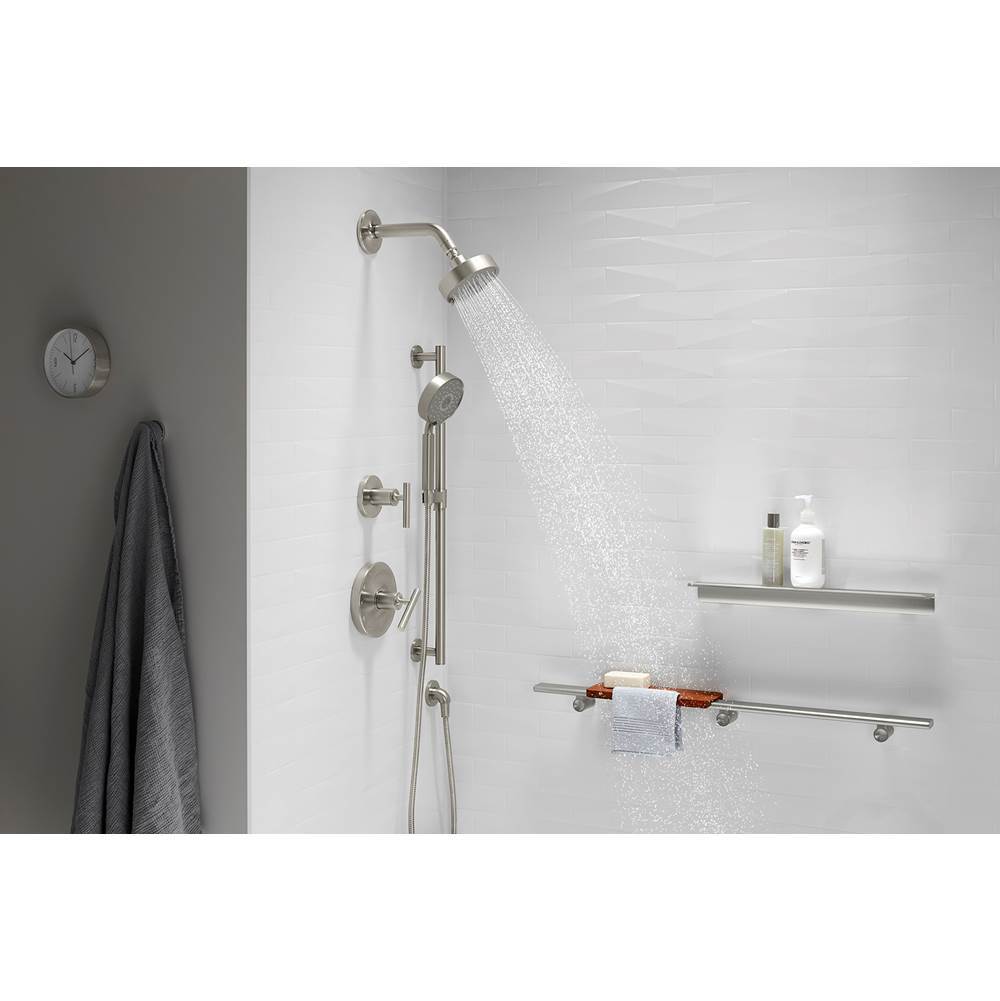 Purist Stillness Wall-mount supply elbow with check valve