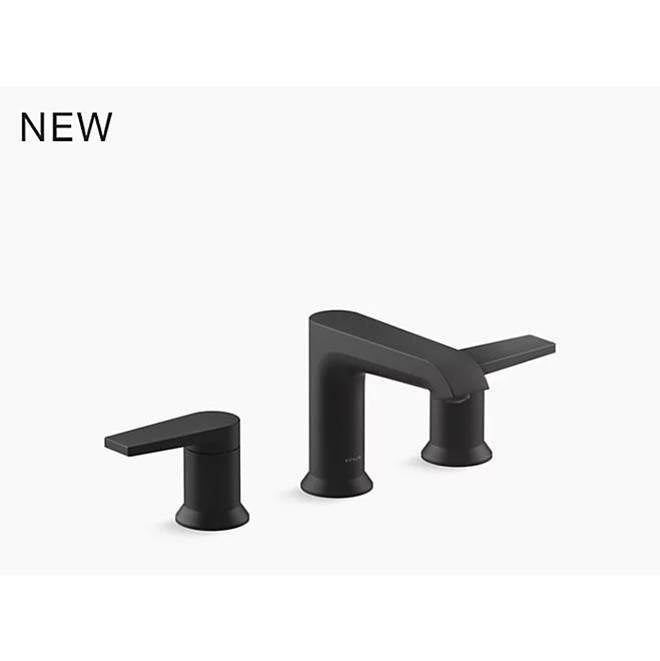 Kohler - Hint Widespread bathroom sink faucet, 1.2 gpm - Matte Black
