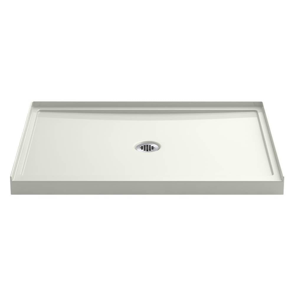 Kohler - Rely 48-in x 34-in Single-Threshold Shower Base with Center Drain, Dune - Dune