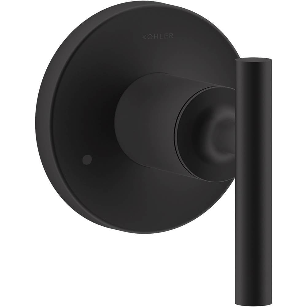 Kohler - Purist MasterShower transfer valve trim with lever handle - Matte Black