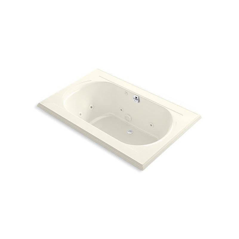 Kohler - Memoirs 66'' x 42'' drop-in whirlpool bath - Biscuit