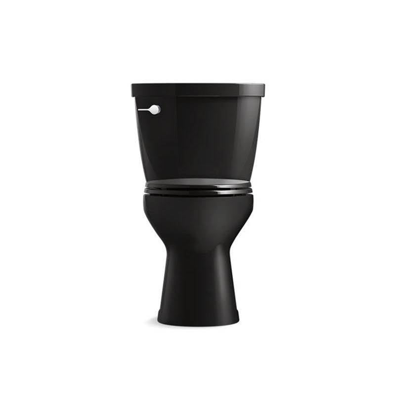 Kohler - Cimarron Two-piece elongated toilet, 1.28 gpf - Black