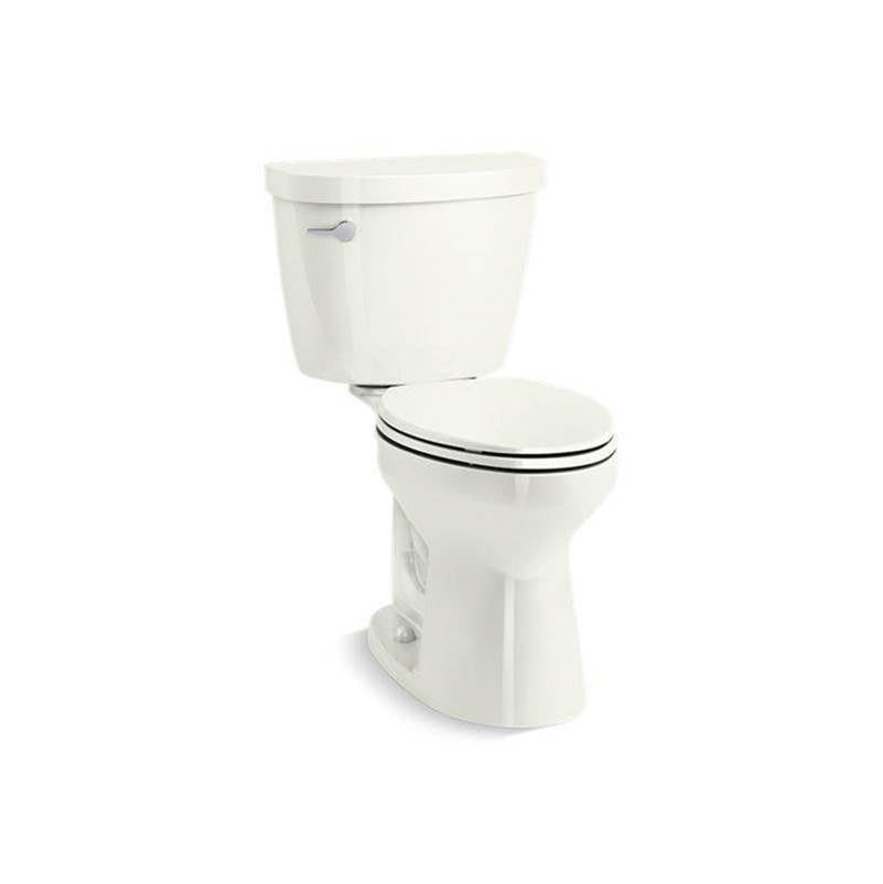 Kohler - Cimarron Two-piece elongated toilet, 1.28 gpf - Dune