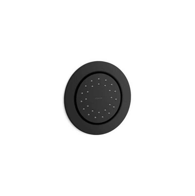 Kohler - WaterTile Round 27-nozzle single-function body spray, 1.0 gpm - Matte Black