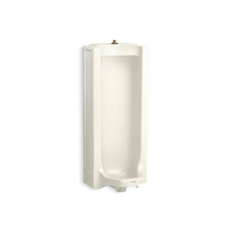 Kohler - BranhamE Full stall washout urinal with top spud - Biscuit