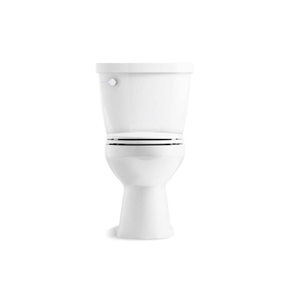Cimarron Two-piece round-front toilet, 1.28 gpf