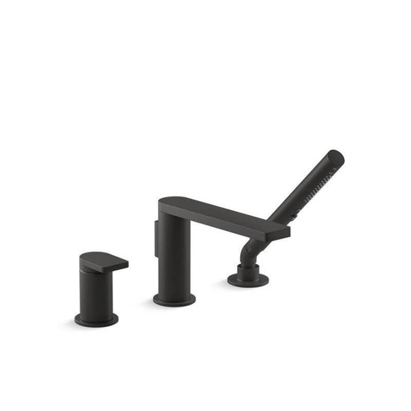 Kohler - Composed Deck-mount bath faucet with handshower - Matte Black