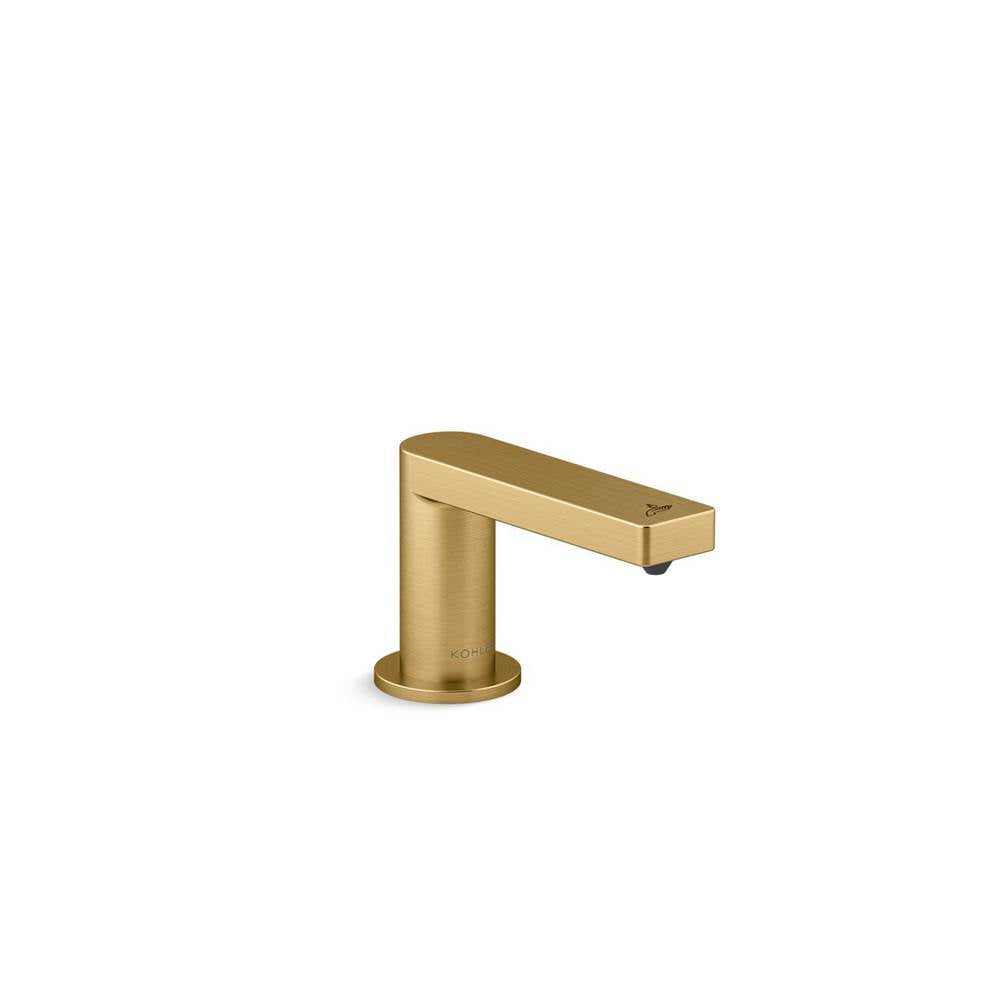 Kohler - Composed Touchless foaming soap dispenser, DC-powered - Vibrant Brushed Moderne Brass