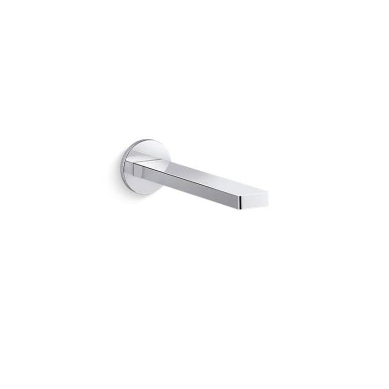 Kohler - Composed Wall-mount touchless bathroom sink faucet with Kinesis sensor technology, AC-powered - Polished Chrome