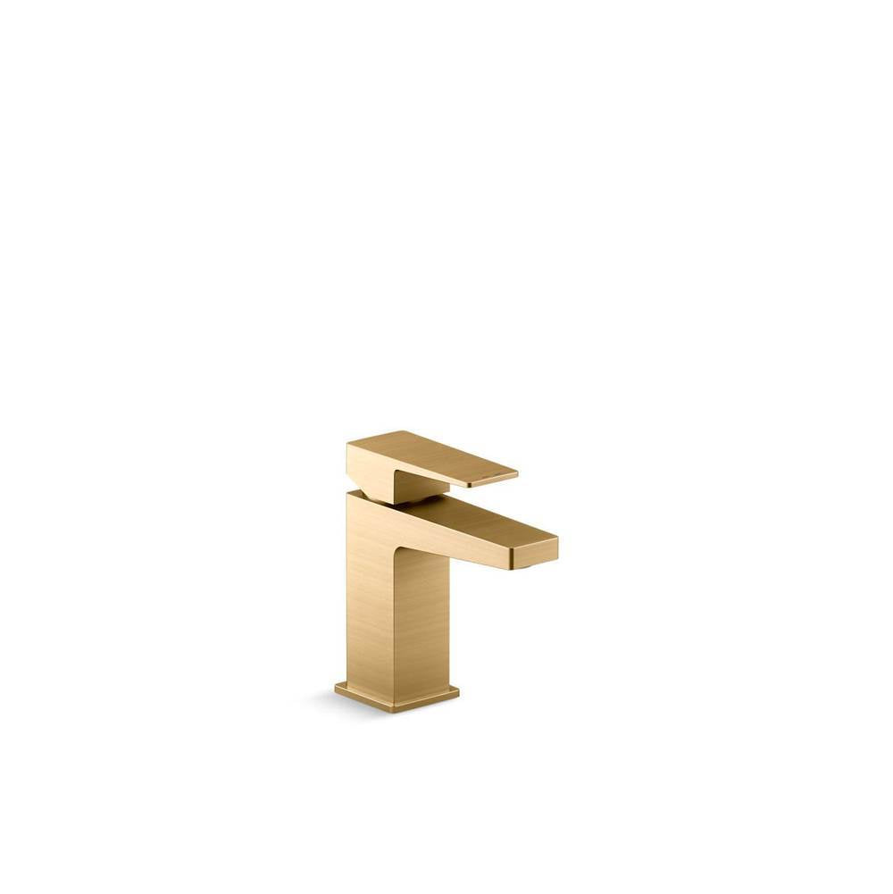 Kohler - Honesty Single-handle bathroom sink faucet, 1.0 gpm - Vibrant Brushed Moderne Brass