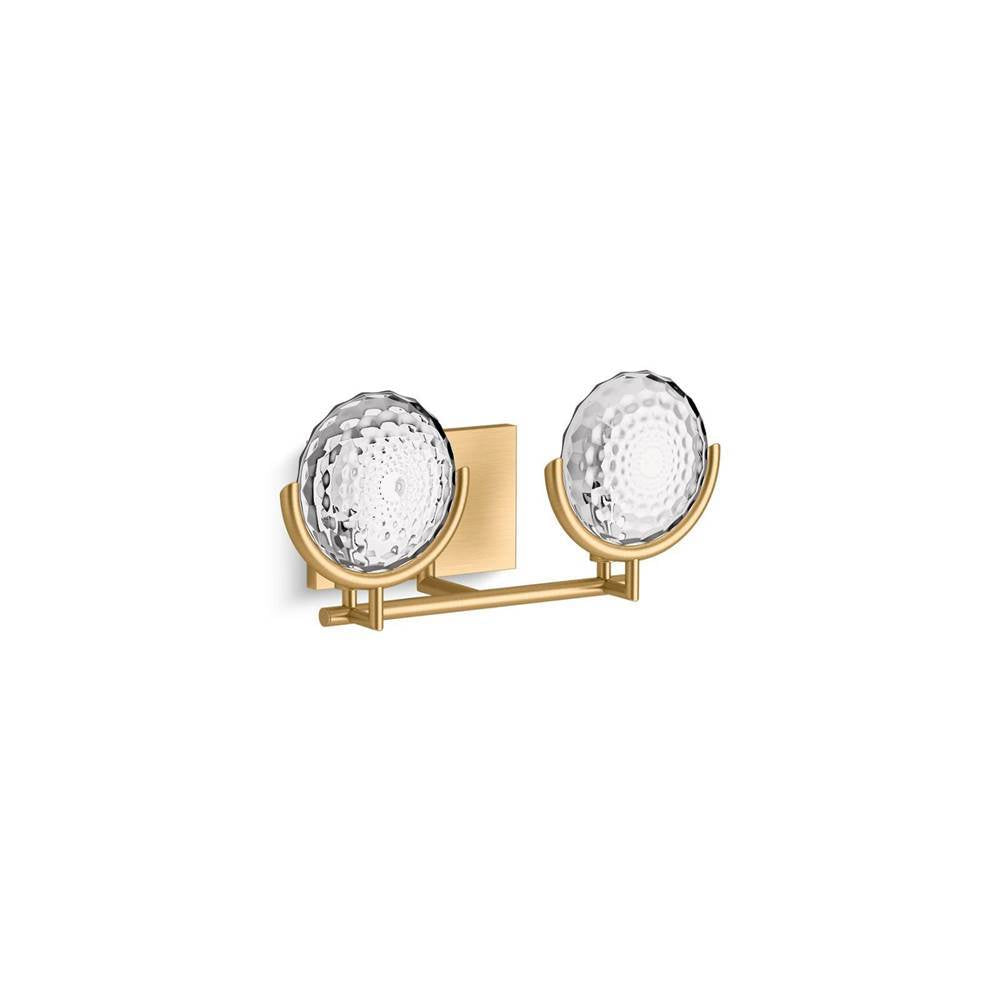 Kohler - Arendela Two-light sconce - Brushed Moderne Brass