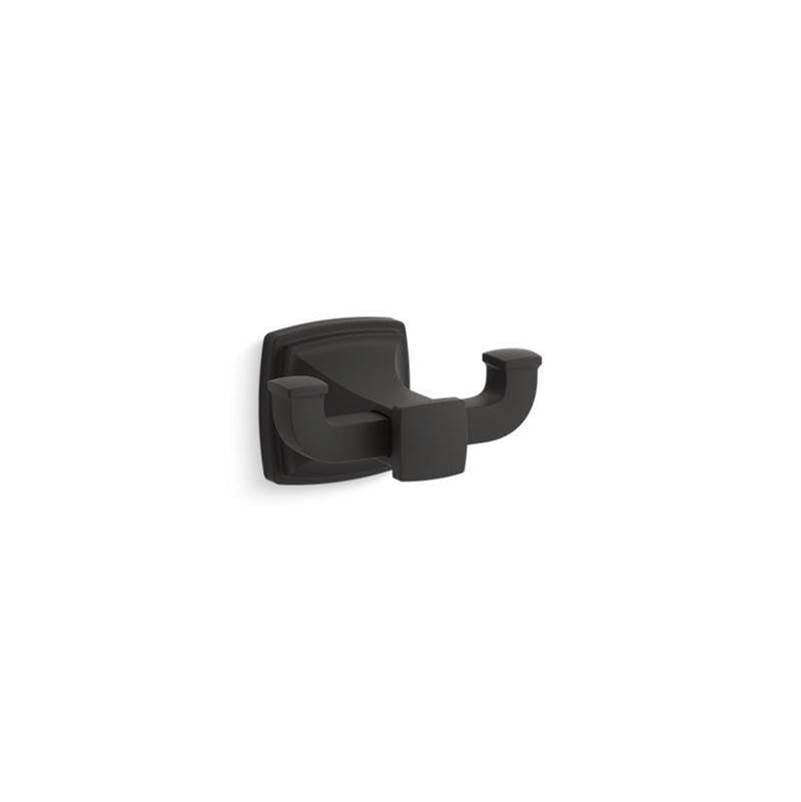 Kohler - Riff Double robe hook - Matte Black