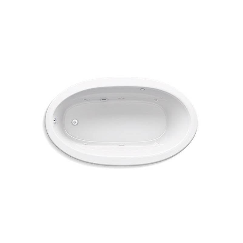 Kohler - Sunward 72'' x 42'' drop in whirlpool bath - White