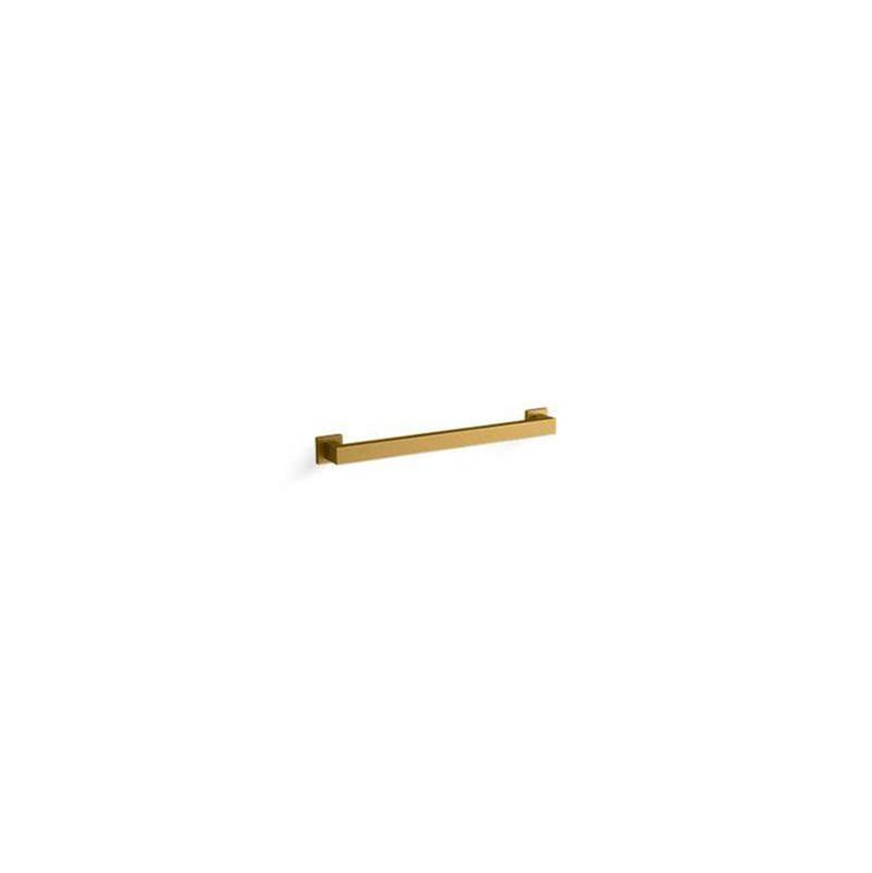Kohler - Square 18'' grab bar - Vibrant Brushed Moderne Brass