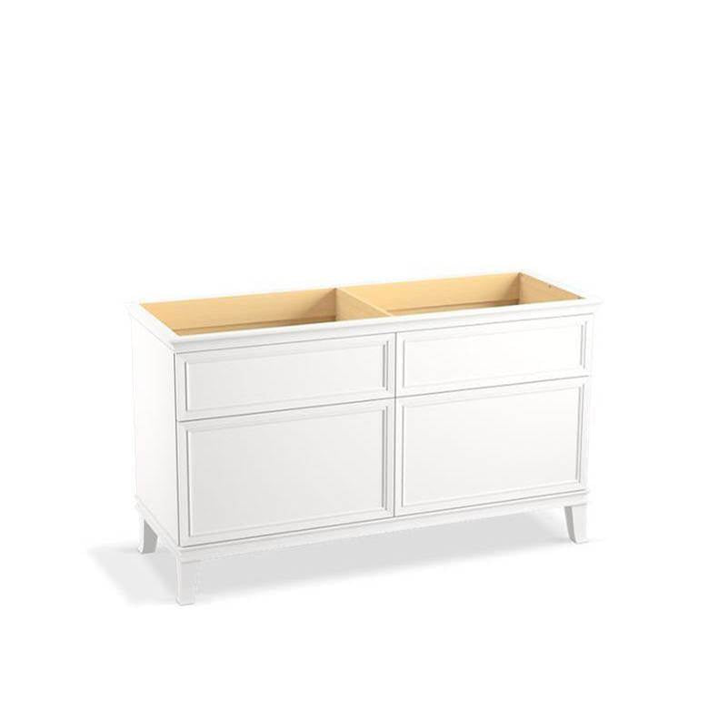 Kohler - ArtifactsE 60'' bathroom vanity cabinet - Linen White