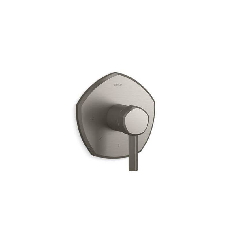 Kohler - Occasion MasterShower temperature control valve trim with lever handle - Vibrant Brushed Nickel